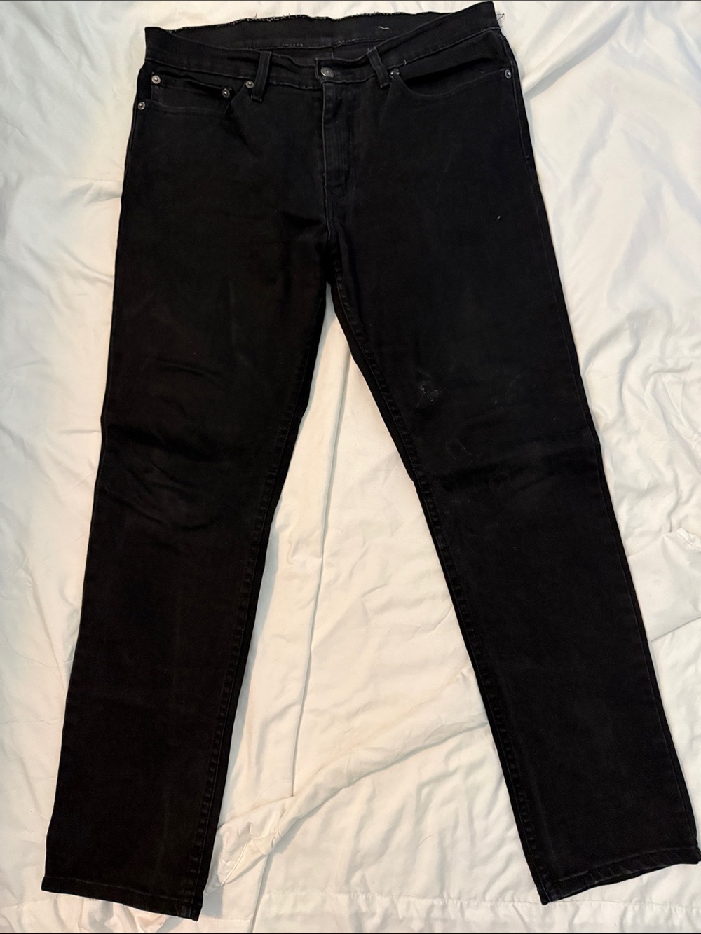 Levi's Men's Black 511 Slim Straight Jeans - Classic Five-Pocket